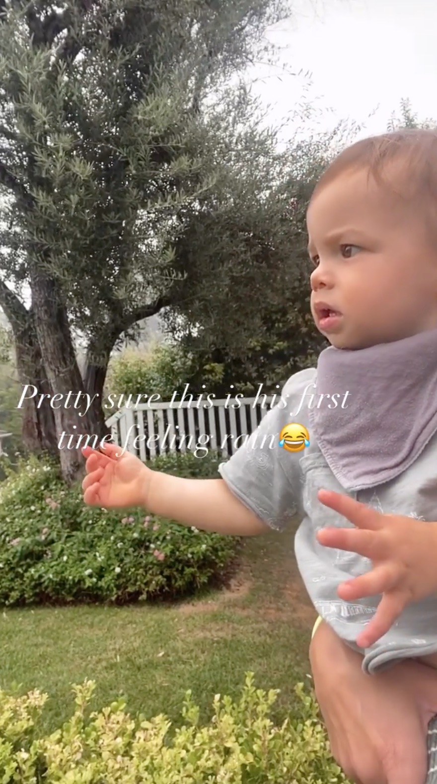 Jenna Dewan’s Son Callum, 17 Months, Feels Rain for the 1st Time