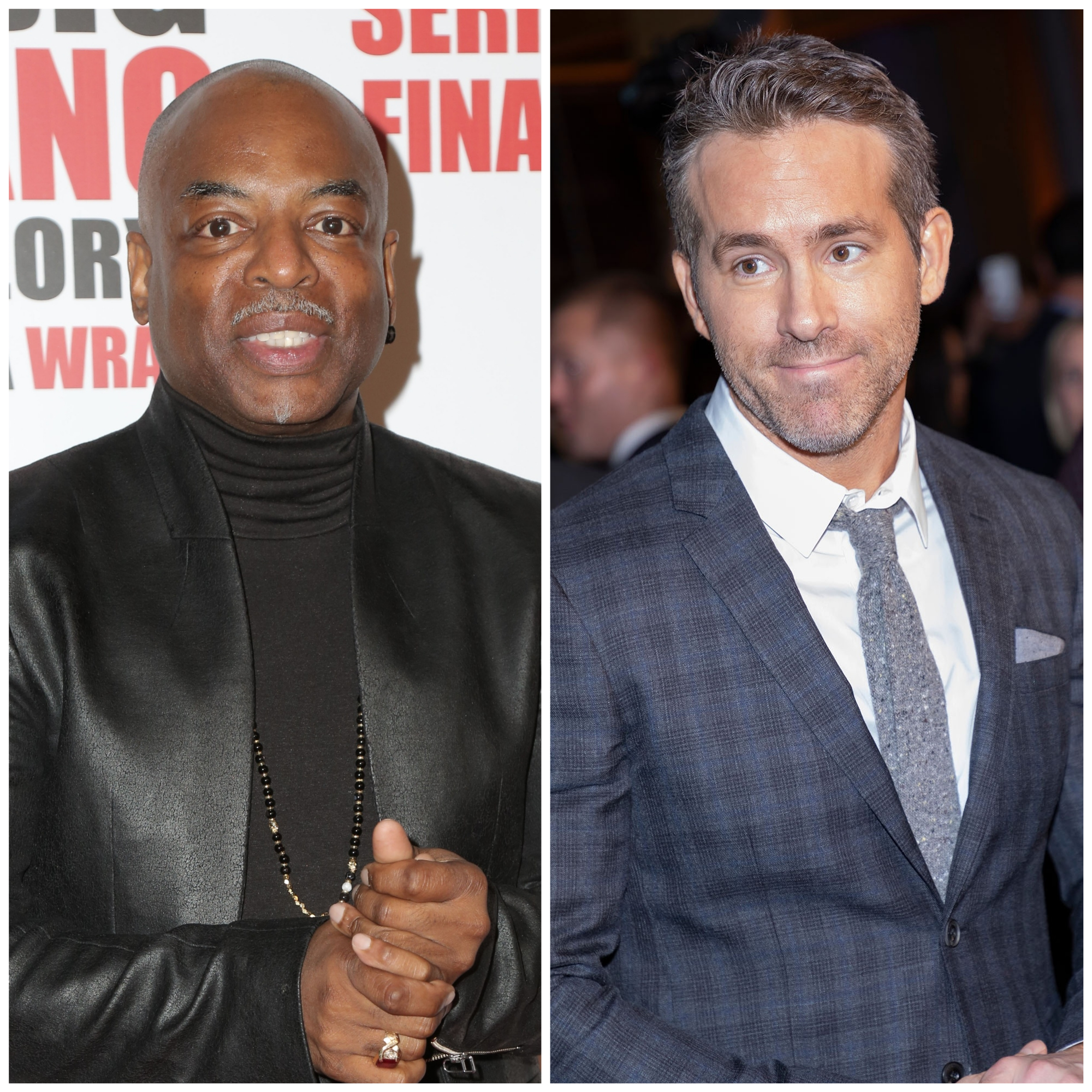 LeVar Burton and Ryan Renolds