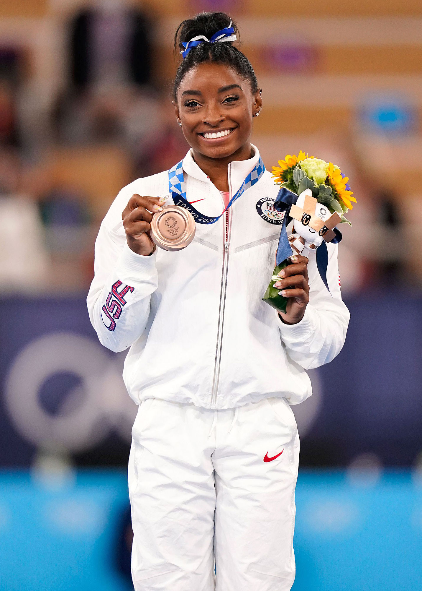 Simone Biles Bronze Medal Balance Beam Tokyo Olympics
