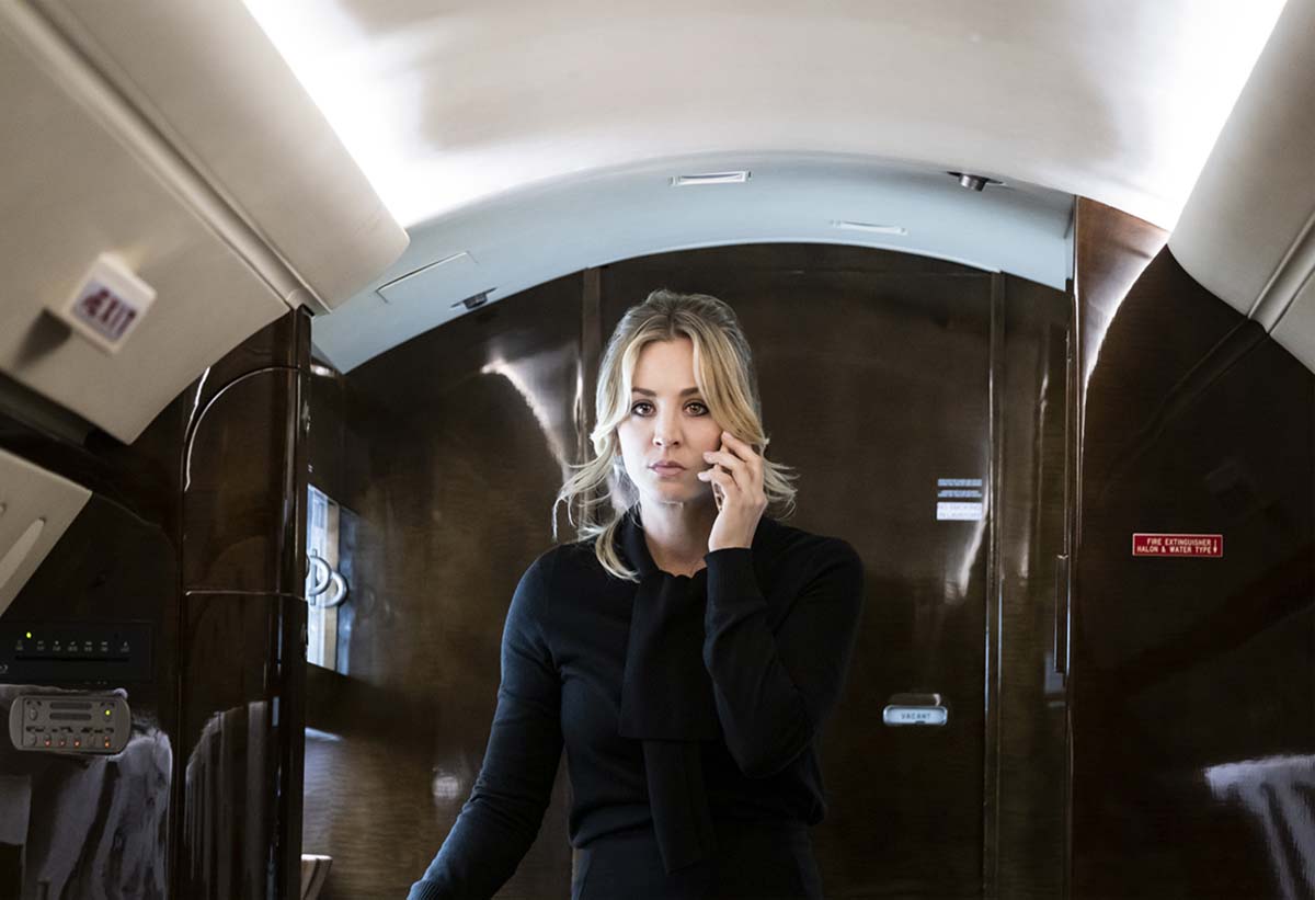 And Shes Off Kaley Cuoco Focuses on 'The Flight Attendant Amid Split