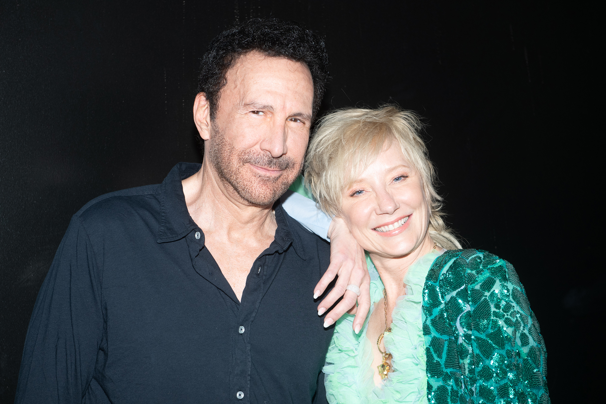 Anne Heche and Peter Roth Thomas attend NYFW party on September 9.
