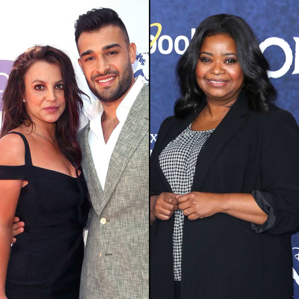 Britney Spears Fiance Sam Asghari Reacts to Octavia Spencer Apology for Prenup Joke