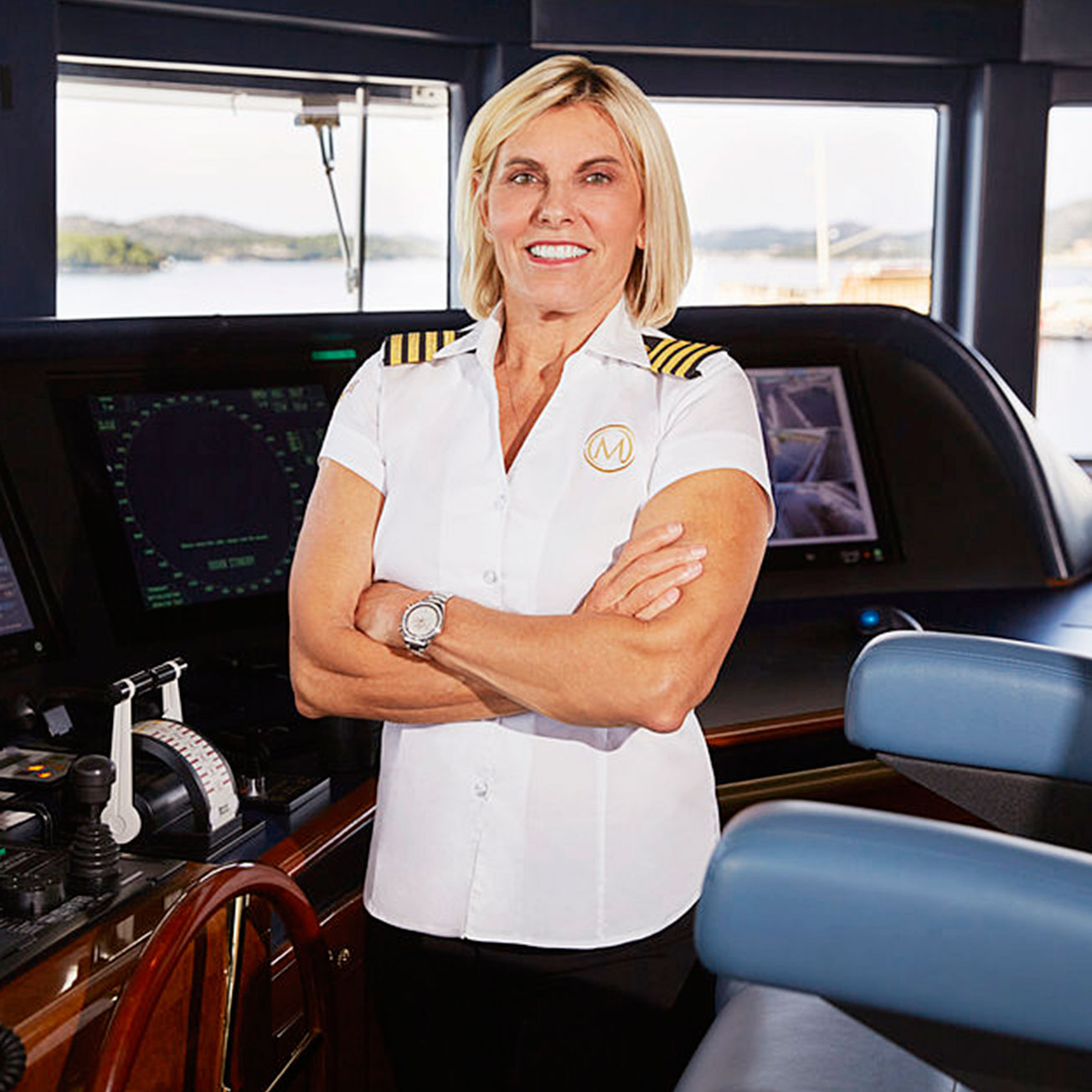 Captain Sandy Yawn Taking Break Yachting Embark 22 City Tour Below Deck