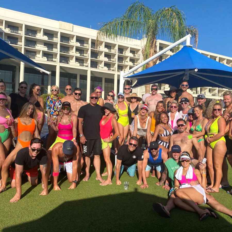 Inside Heather Rae Young and Tarek El Moussa’s ‘80s-Inspired Joint Bachelor and Bachelorette Bash in Palm Desert