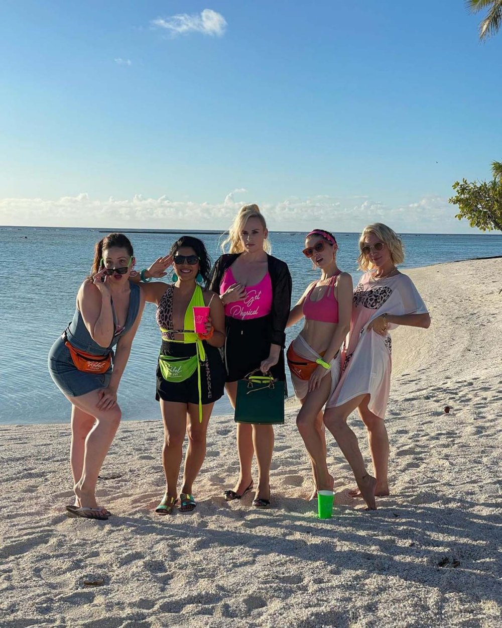 Inside Rebel Wilsons Tahiti Birthday Getaway With Pitch Perfect Pals Pics