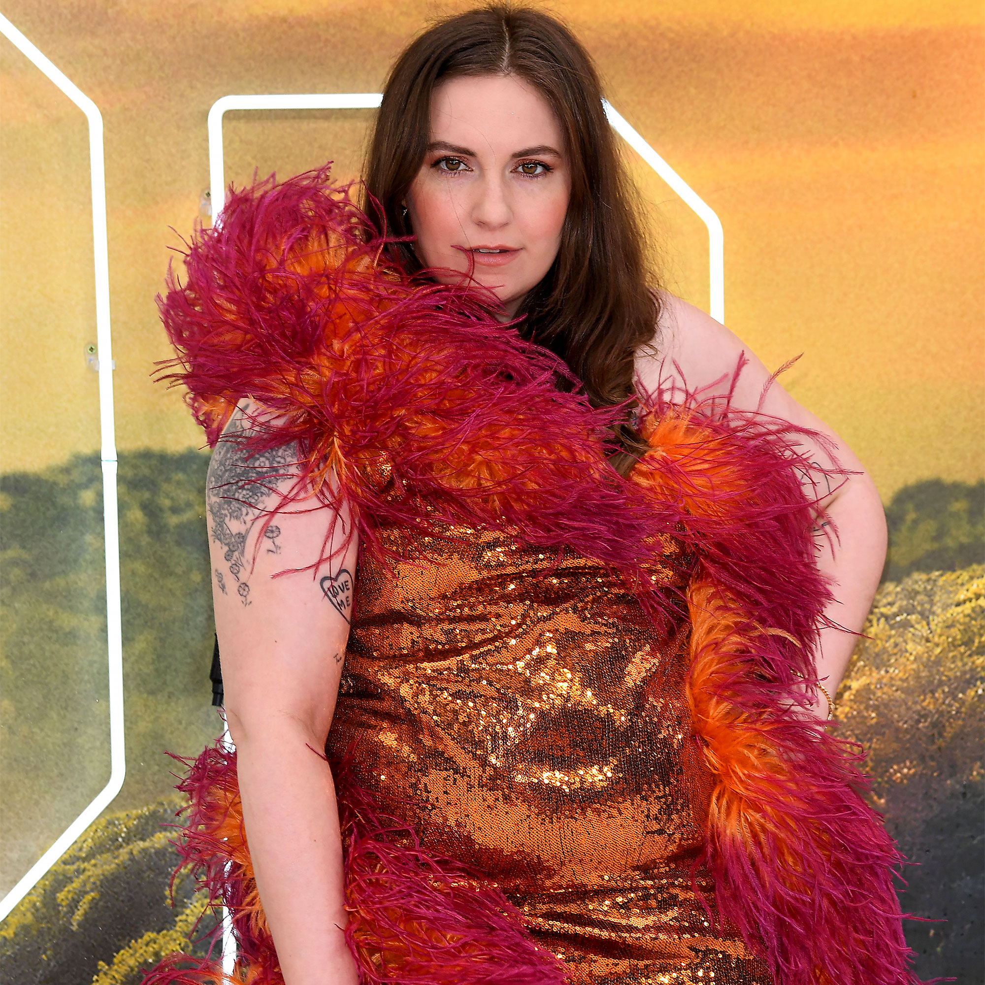 Lena Dunham’s Wedding Dress Had the Most Special Inscription