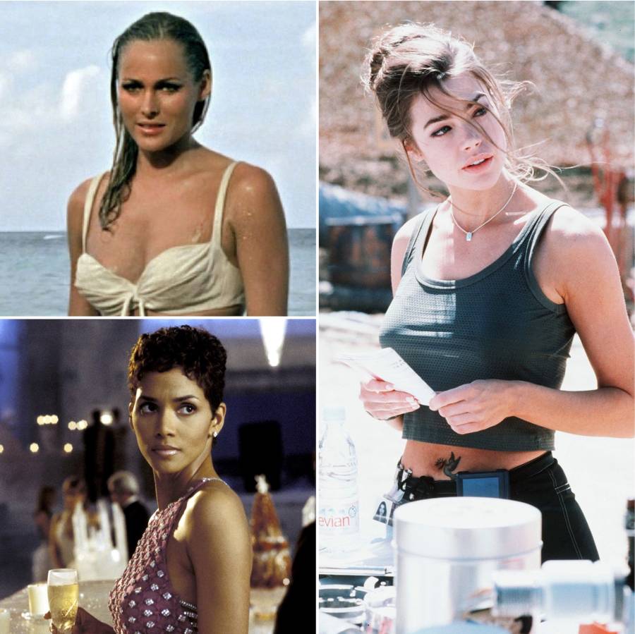 Memorable Bond Girls Ursula Andress Denise Richards Halle Berry