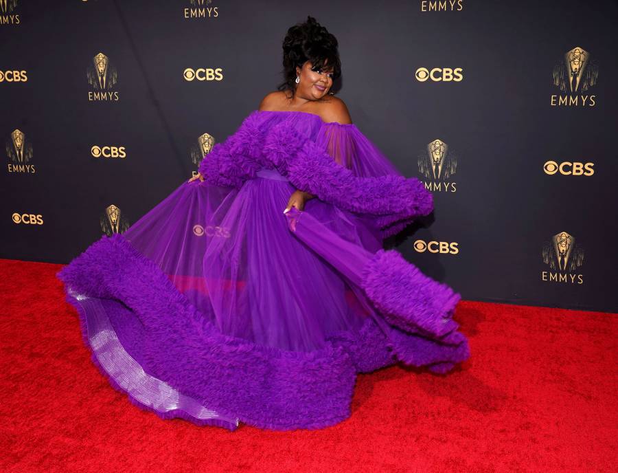 Nicole Byer 73rd Primetime Emmy Awards Red Carpet 2021 Emmys