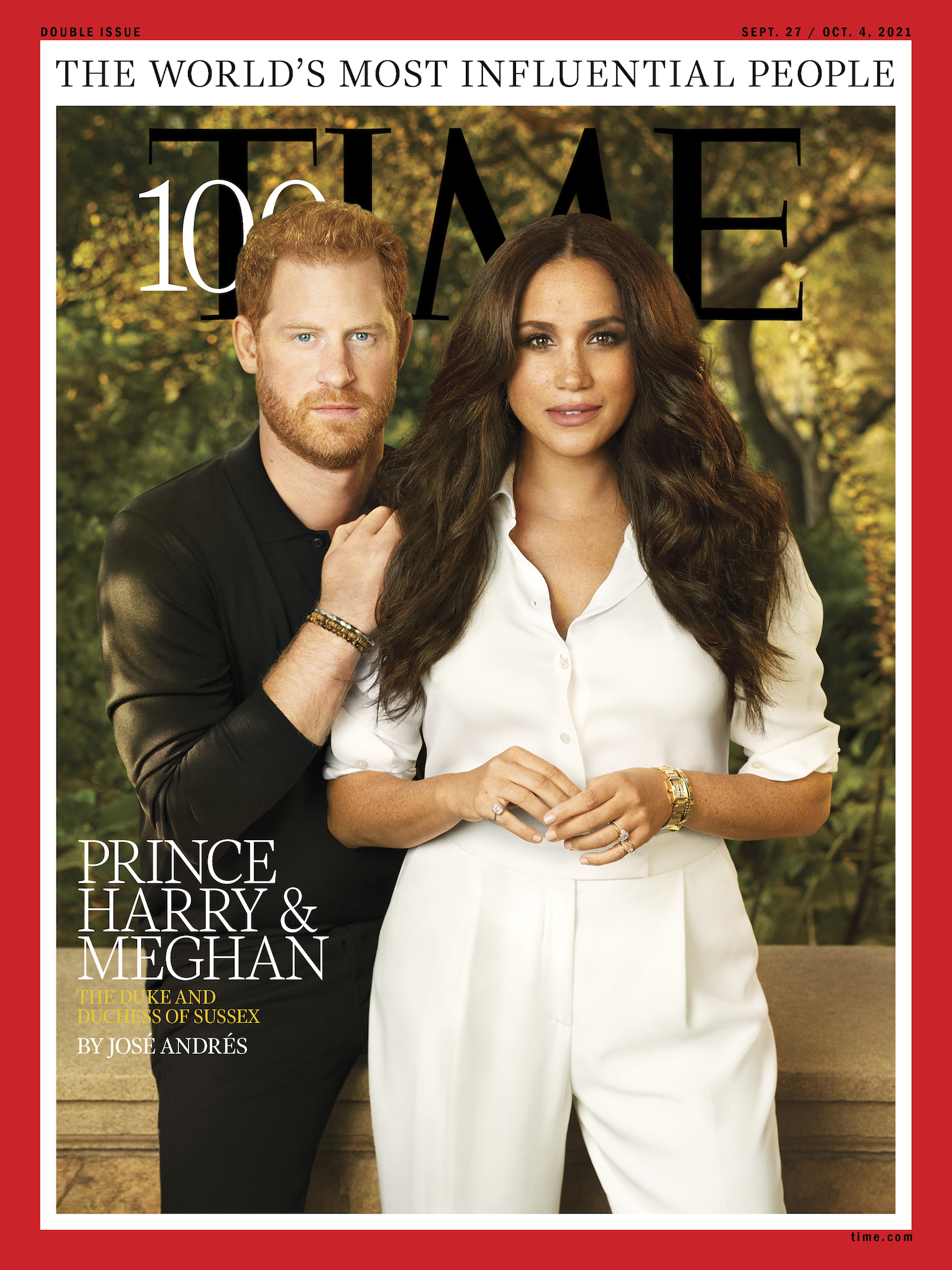 Prince Harry Meghan Markle Cover Time 100 Most Influential People
