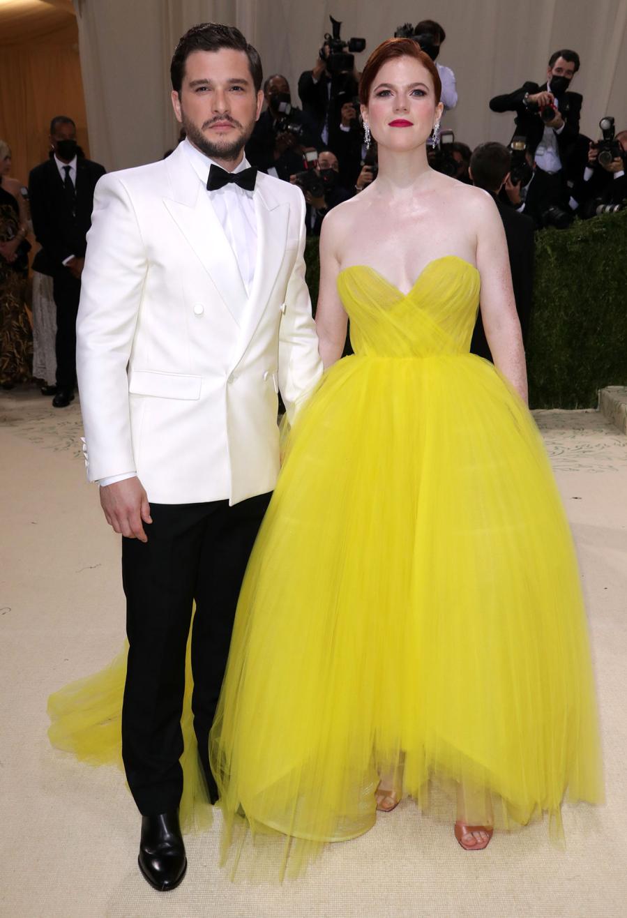 Rose Leslie and Kit Harrington Most Extravagant Celebrity Bling From the 2021 Met Gala