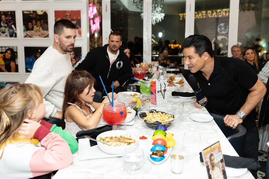 Scott Disick Takes 3 Kids Sugar Factory After Amelia Gray Hamlin Split Mario Lopez Penelope Disick