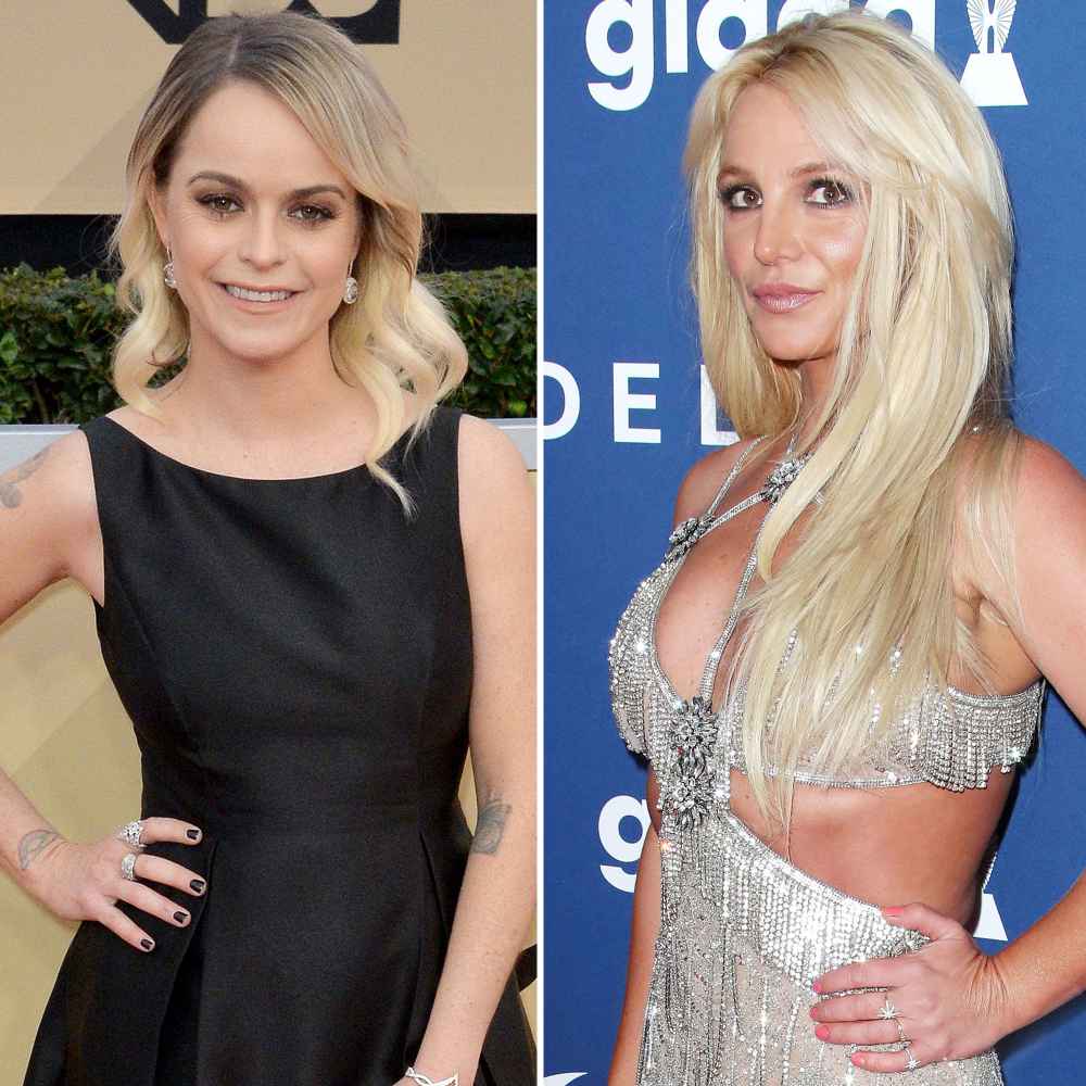 Taryn Manning Britney Spears Wasnt Allowed Talk Anybody Set