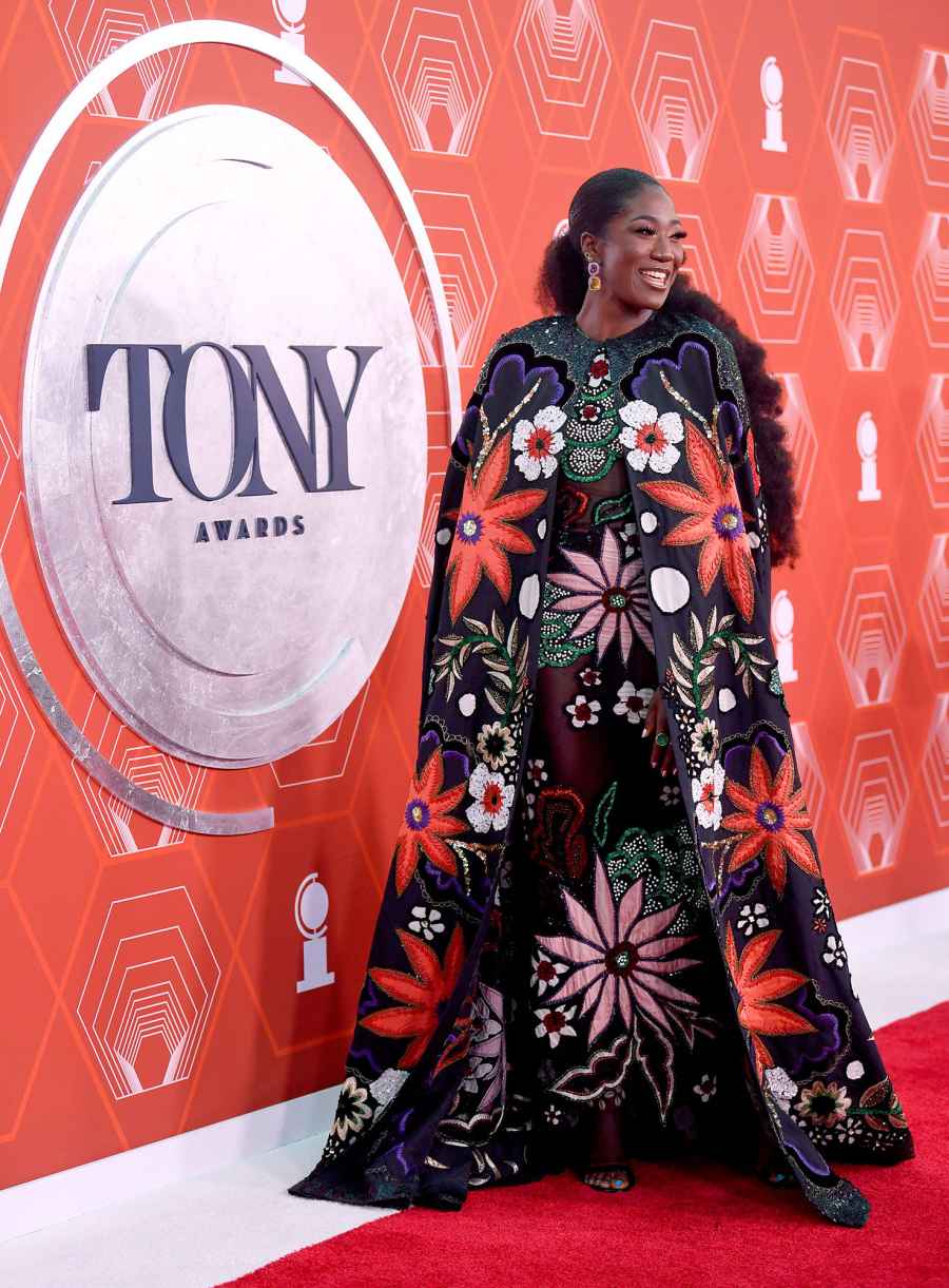 tony awards 2021 red carpet Amber Iman