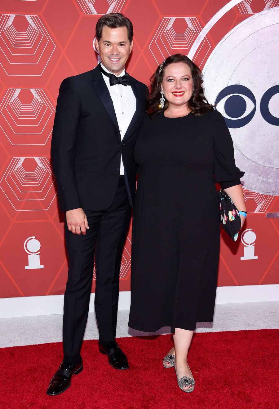 tony awards 2021 red carpet Andrew Rannells Zuzanna Szadkowski