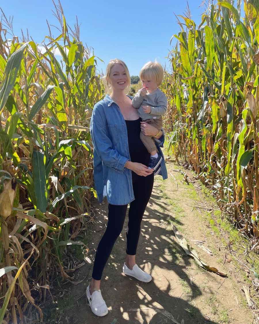 Celebrity Families' Pumpkin Patch Pics Lindsay ellingson