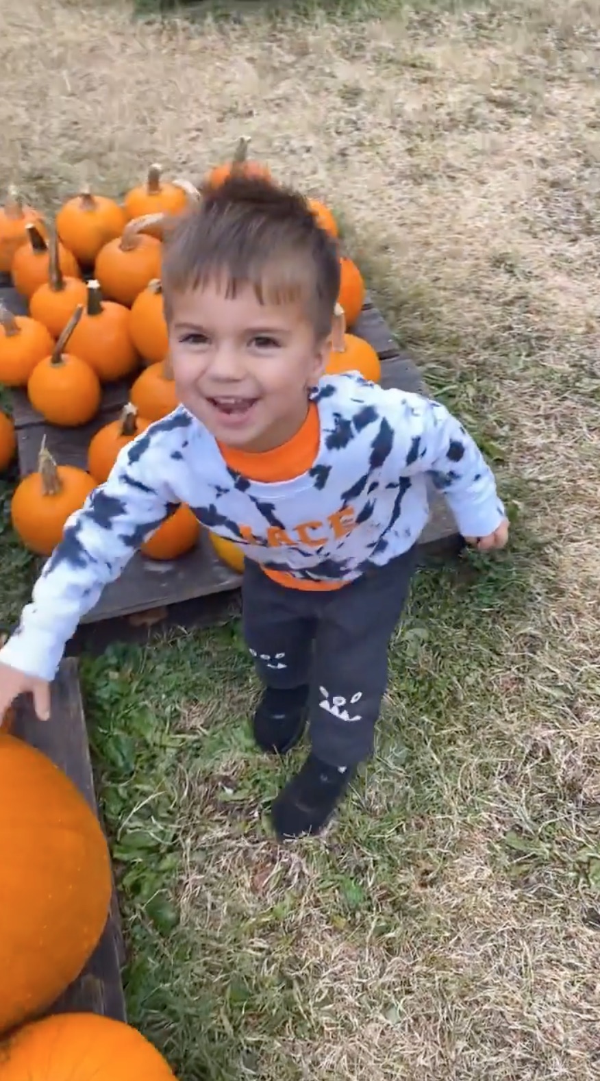 Celebrity Parents' Pumpkin Patch Pics Jana Kramer