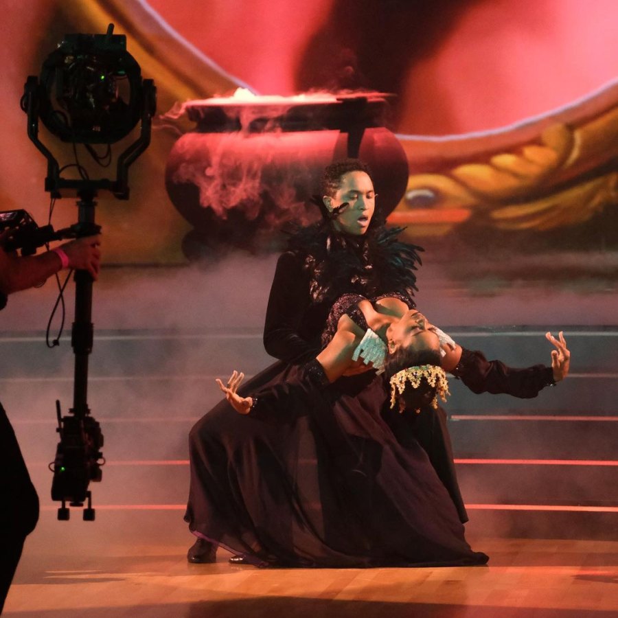 DWTS Disney Villains Night Brandon Kenya