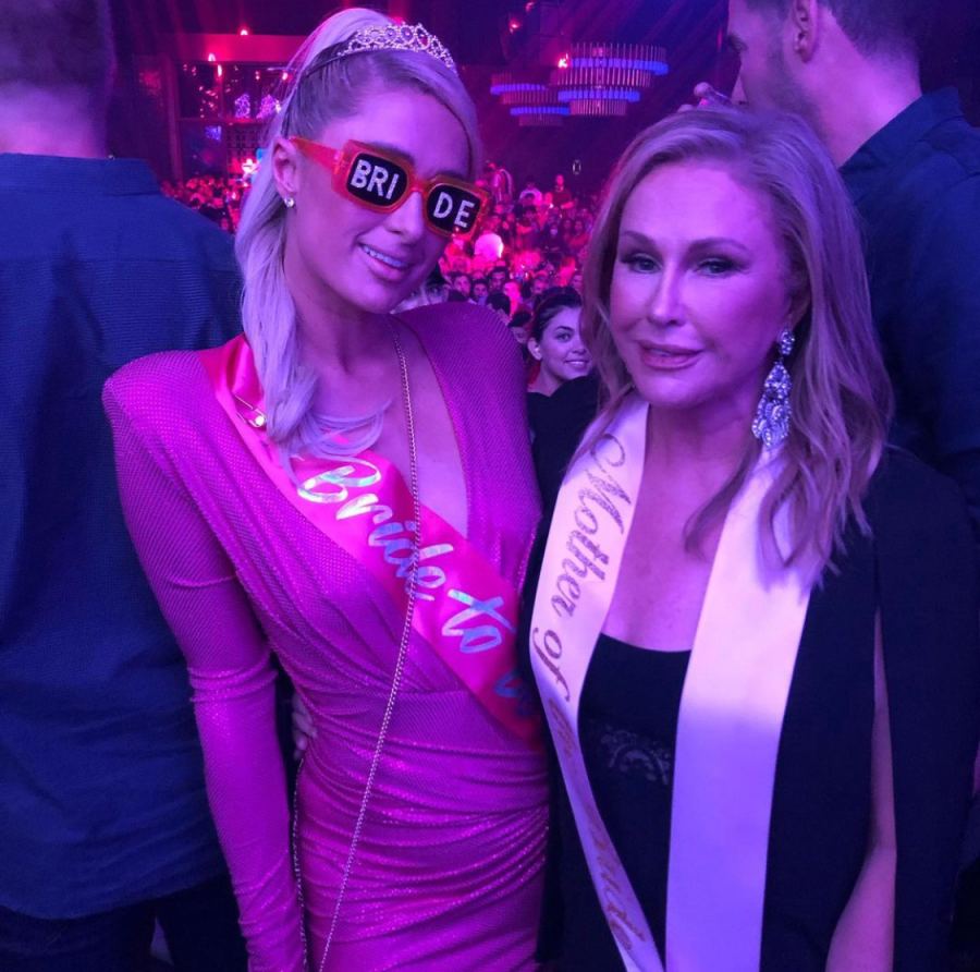 Paris Hilton with RHOBH star Kathy Hilton