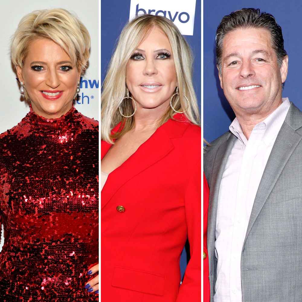 Is Love Blind Dorinda Medley Weighs In Vicki Gunvalson Steve Lodge Drama