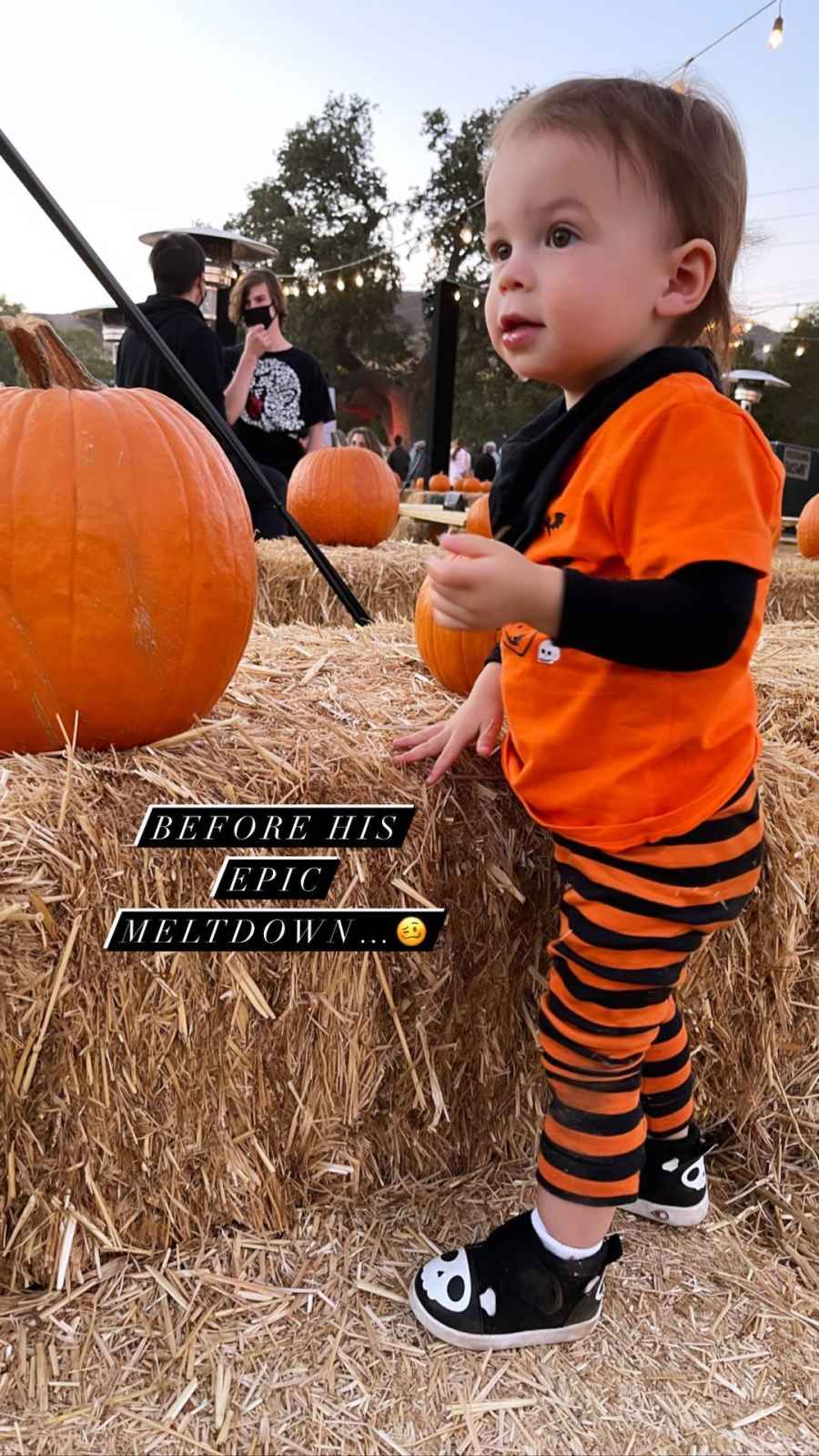 LOL! Jenna Dewan's Son Callum Has 'Epic Meltdown' at Pumpkin Patch