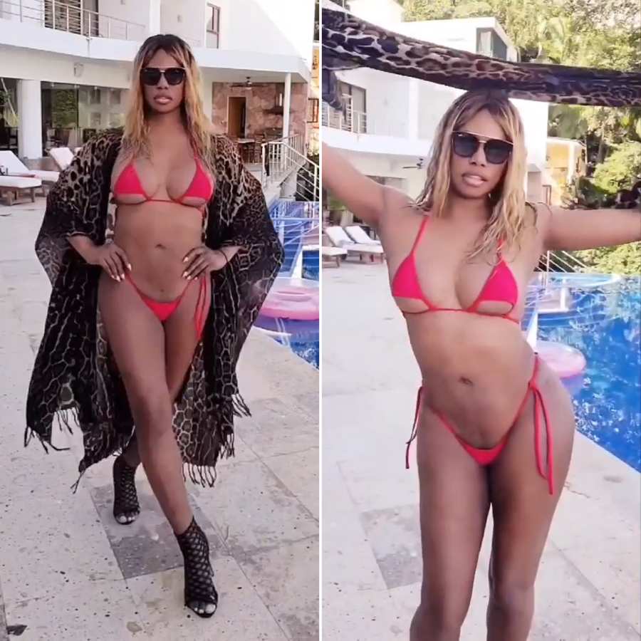 Laverne Cox Struts Her Stuff in an Itty-Bitty Bikini: ‘Trans Joy’