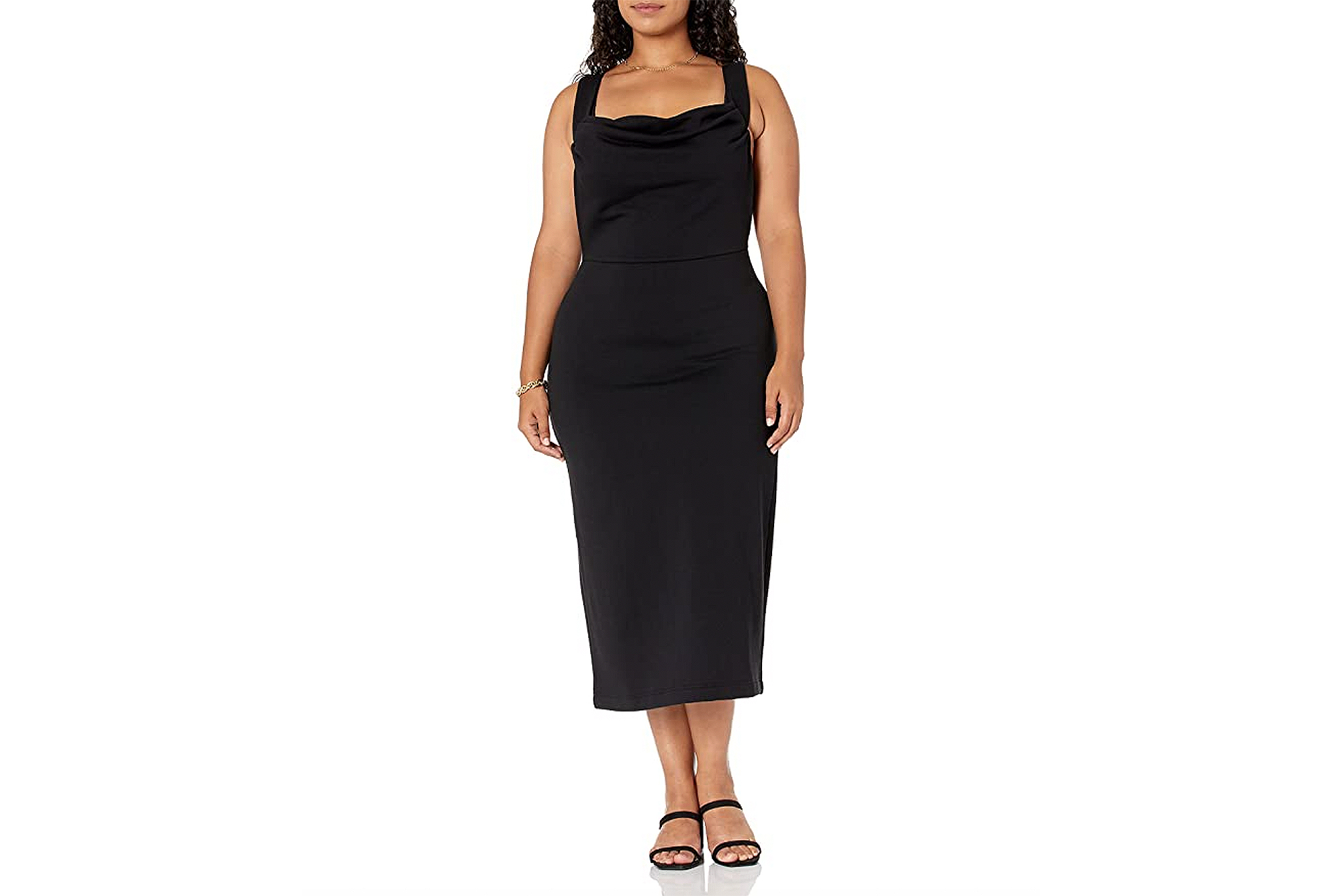 Making the Cut Season 2 Episode 6 Winning Look Andrea's Black Dress