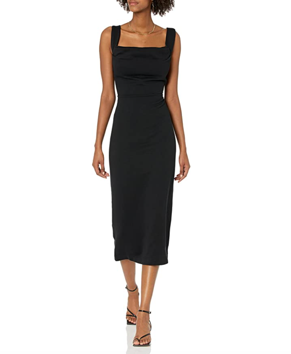 Making the Cut Season 2 Episode 6 Winning Look Andrea's Black Dress