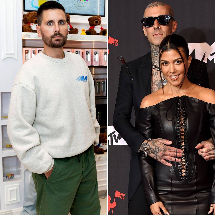 Scott Disick Chimes In Amid Kourtney Kardashian, Travis Barker Engagement