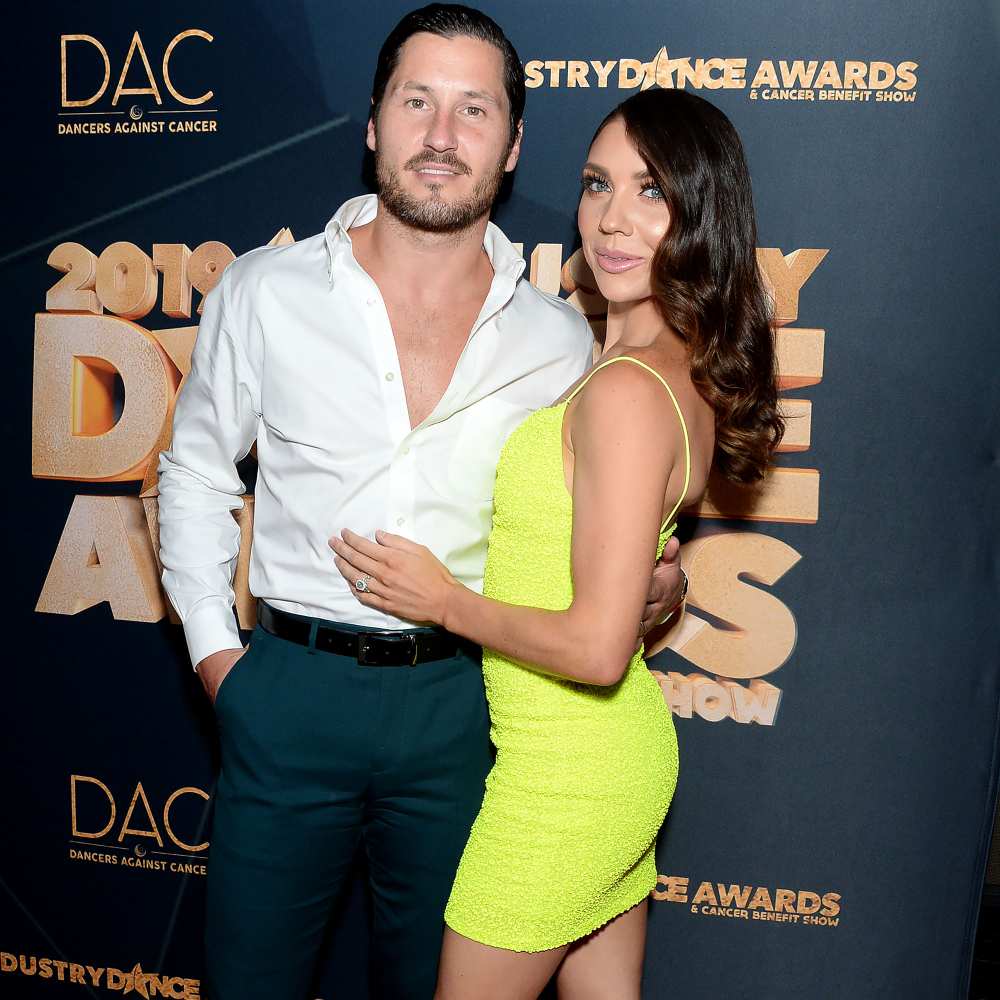 Val Chmerkovskiy: I Have 'Unfriendly Competition' With Jenna on 'DWTS'