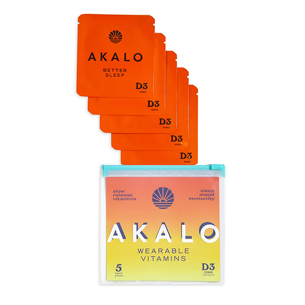 AKALO Vitamin D3 Patches 5-Piece Set