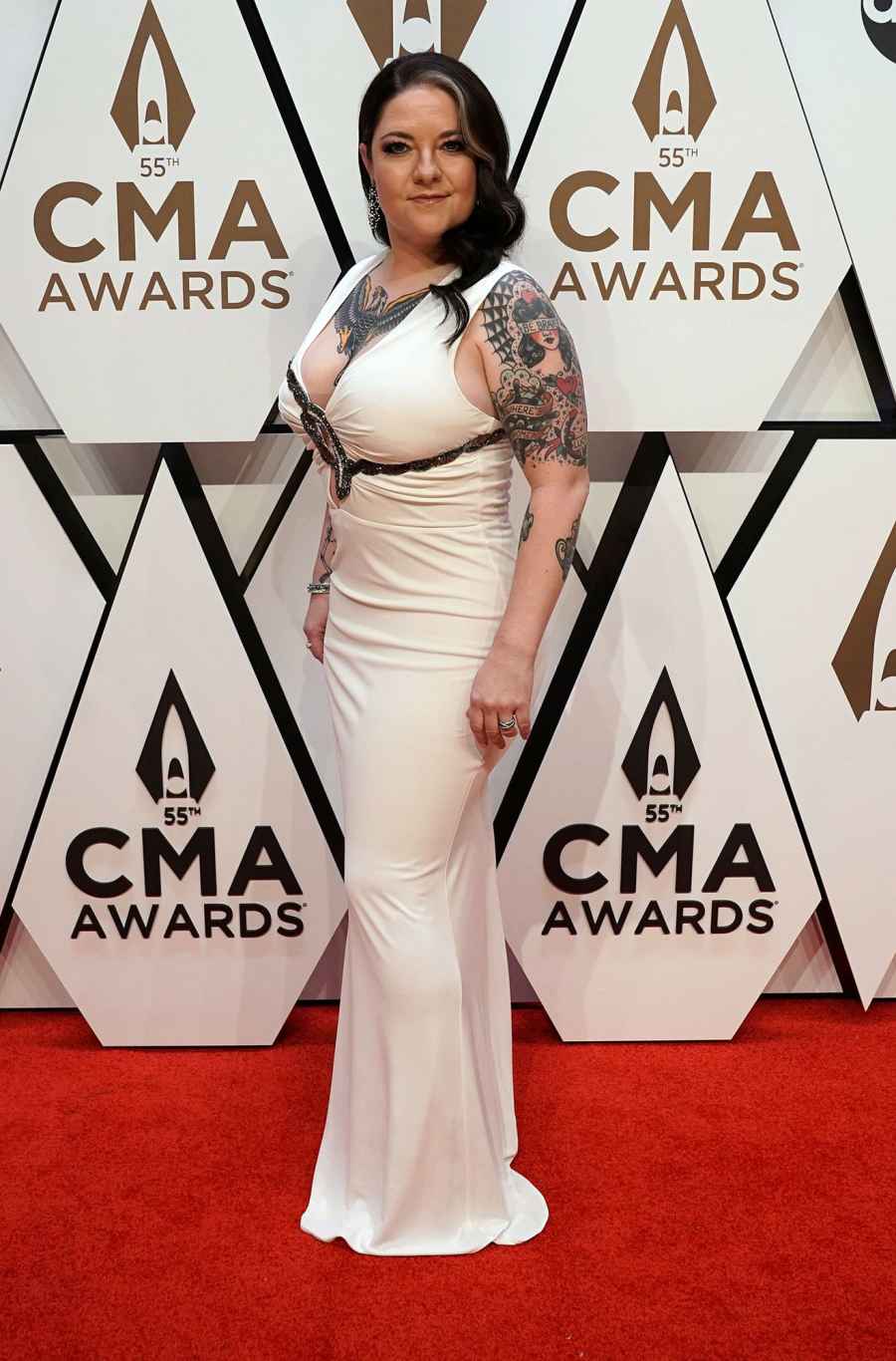 Ashley McBryde CMA Awards 2021 Red Carpet Fashion