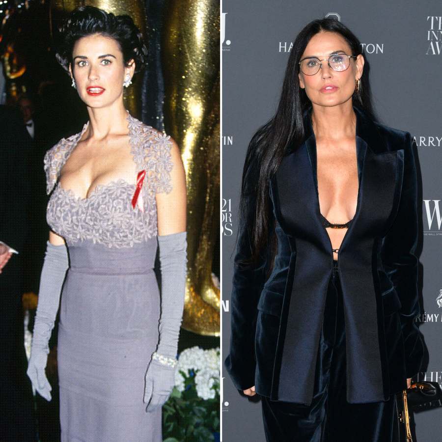 Demi Moore Incredible Fashion Evolution