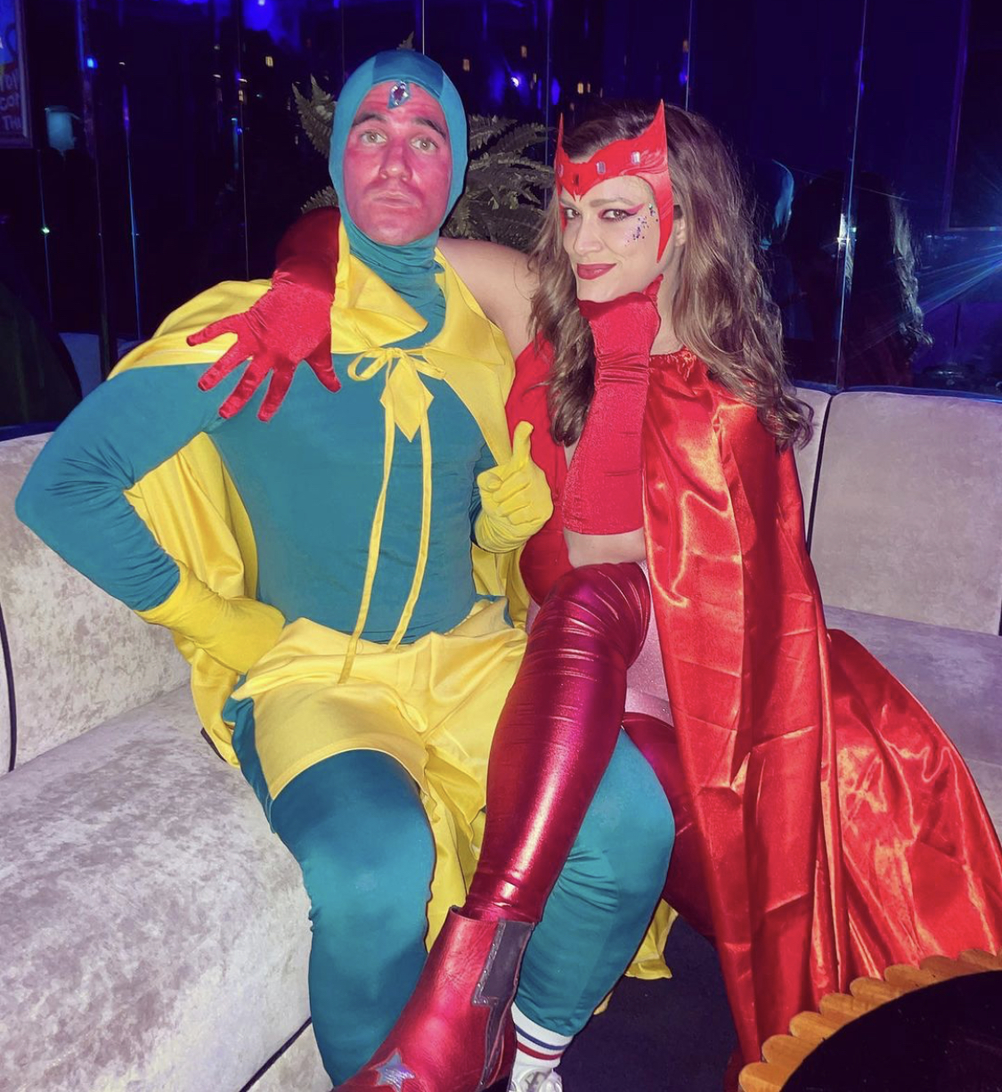 Darren Criss and Mia Criss