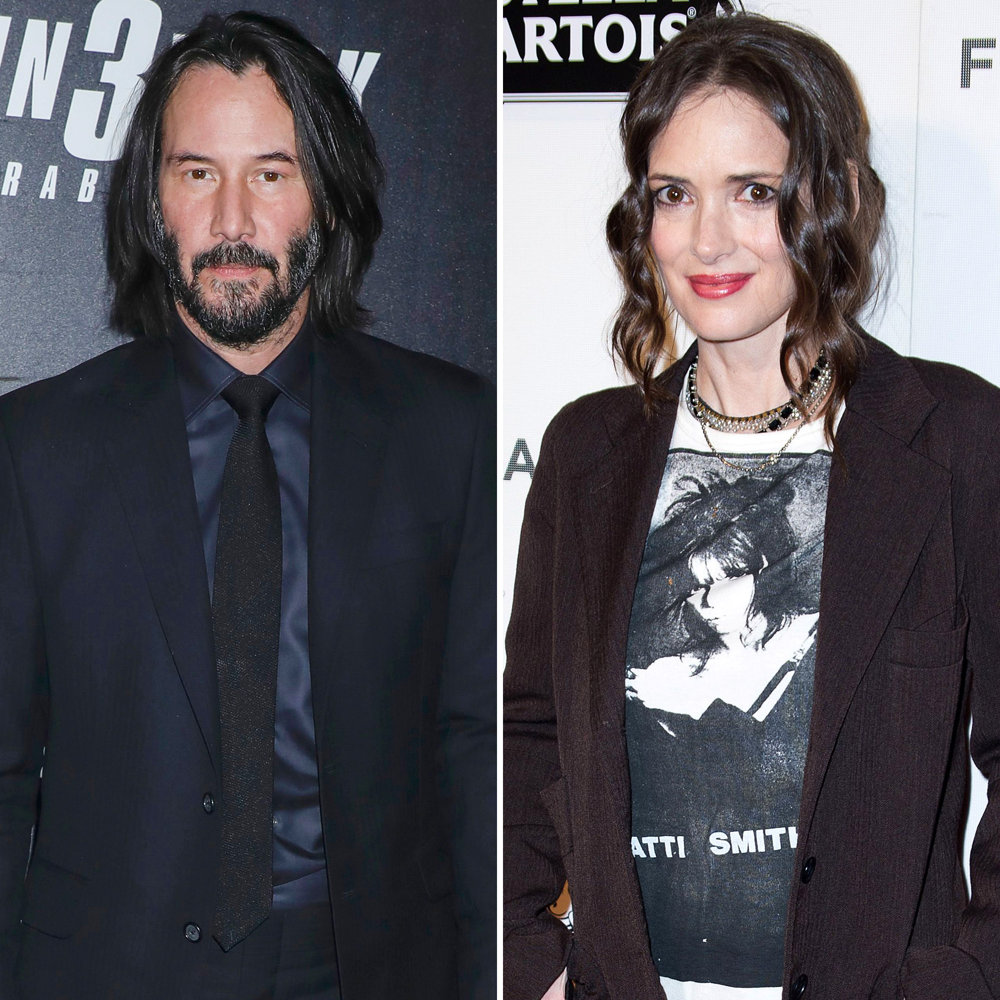 Keanu Reeves Jokes About Winona Ryder Marriage Rumors She Says We Are