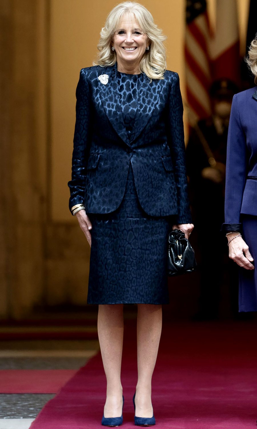 Lady in Leopard! Dr. Jill Biden Wears Animal Print Suit for Vatican Visit