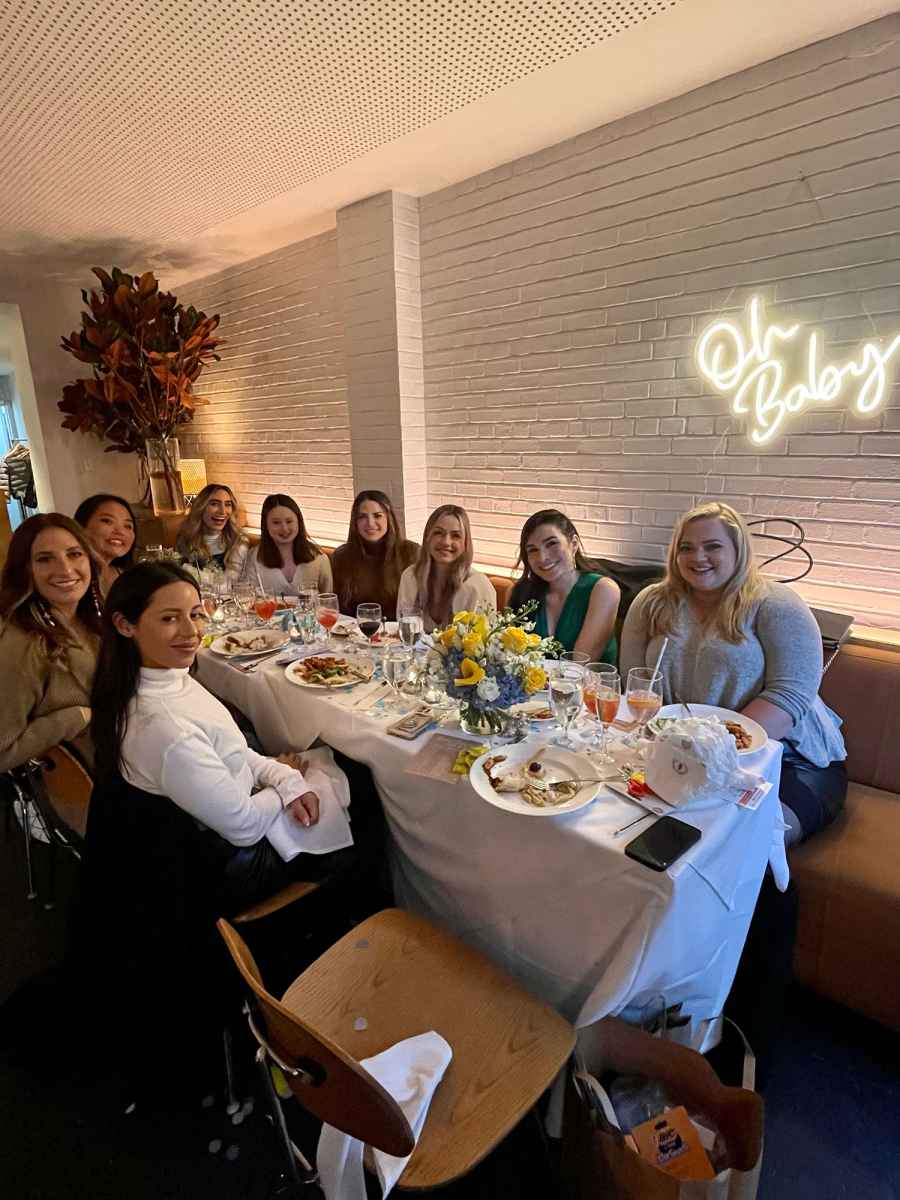 Ashley Iaconetti enjoyed her baby shower on December 12 in New York City.