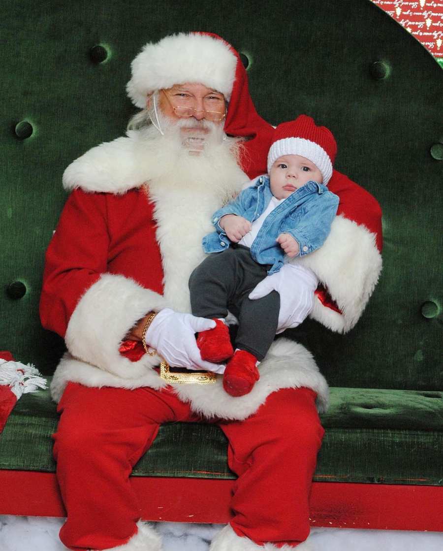 Challenge Jenna Compono More Celeb Parents Share Kids Santa Pics