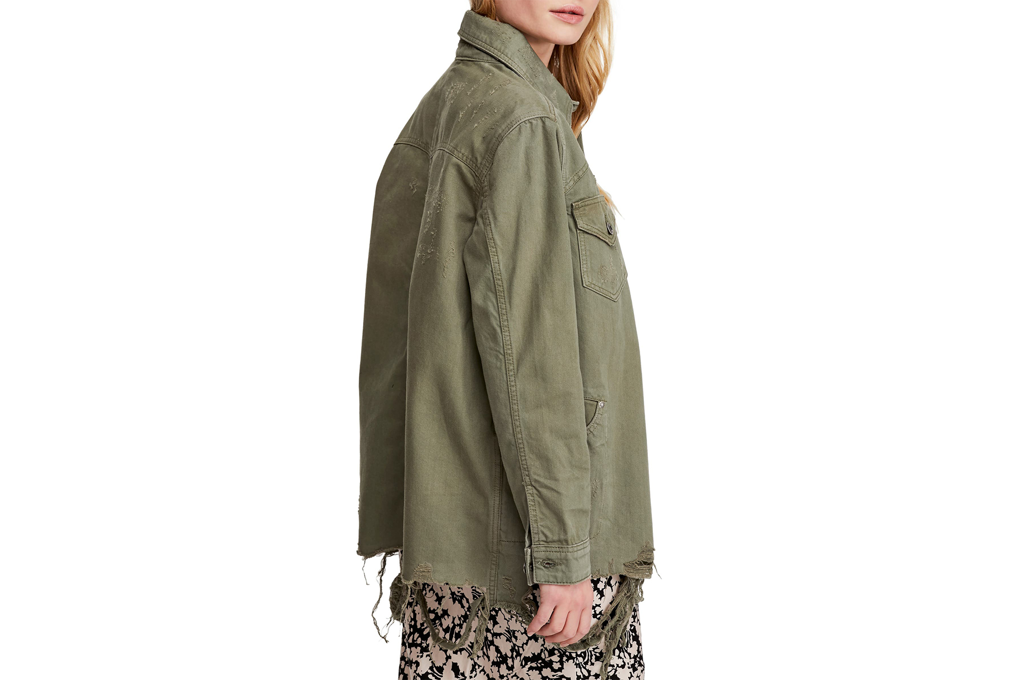 Free People Moonchild Shirt Jacket