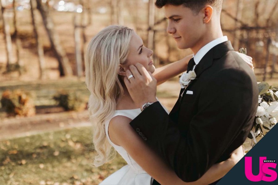 Just Hitched Bringing Up Bates Katie Bates Marries Travis Clark Photos