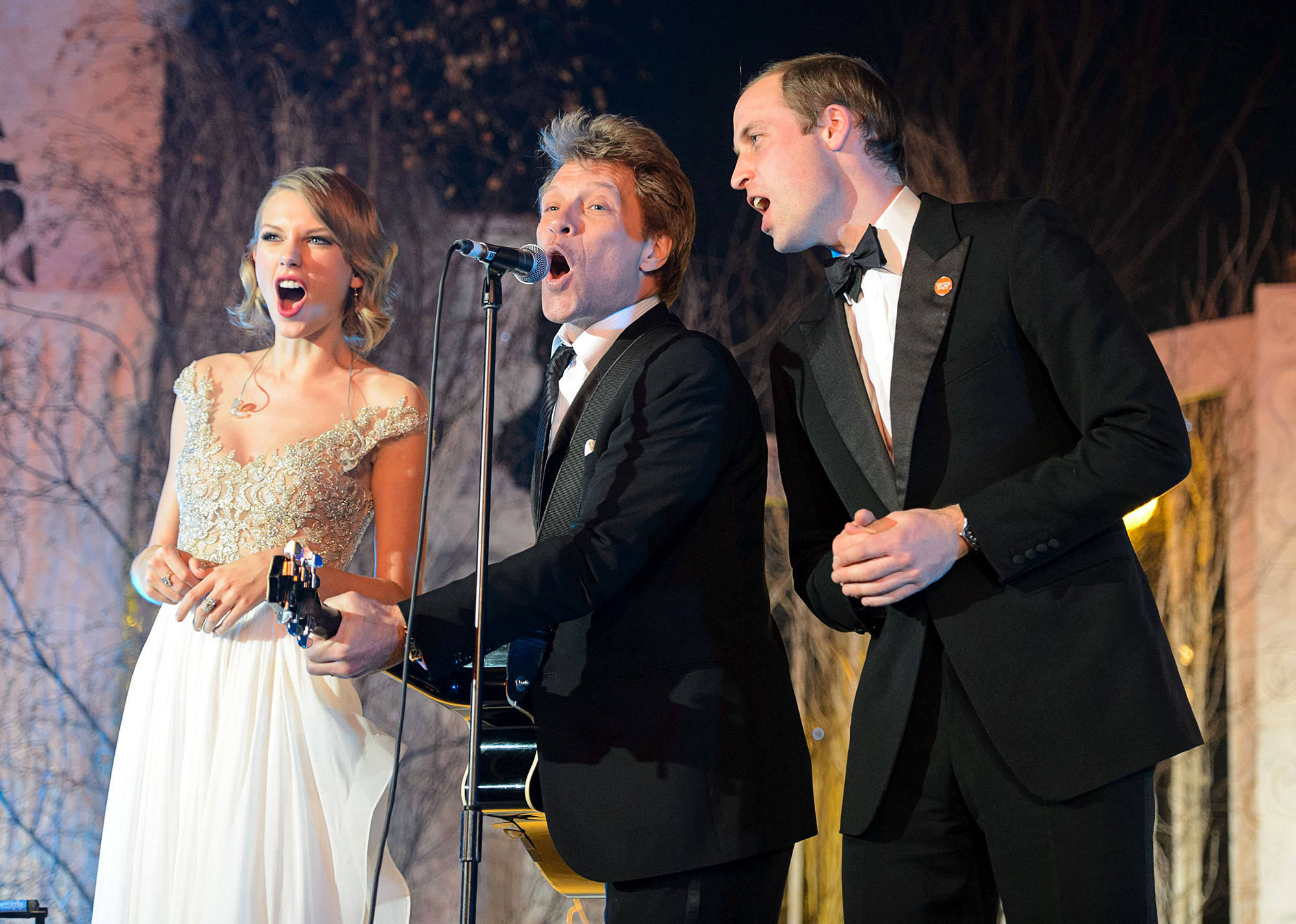Prince William Was 'In a Trance' During 2013 Musical Performance With Taylor Swift and Jon Bon Jovi