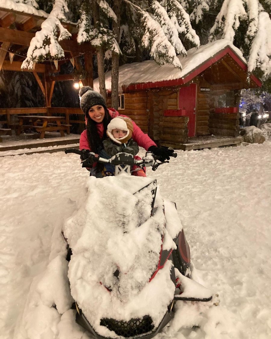 ‘Winter Wonderland’! Riverdale’s Vanessa Morgan Takes Son River to Snow