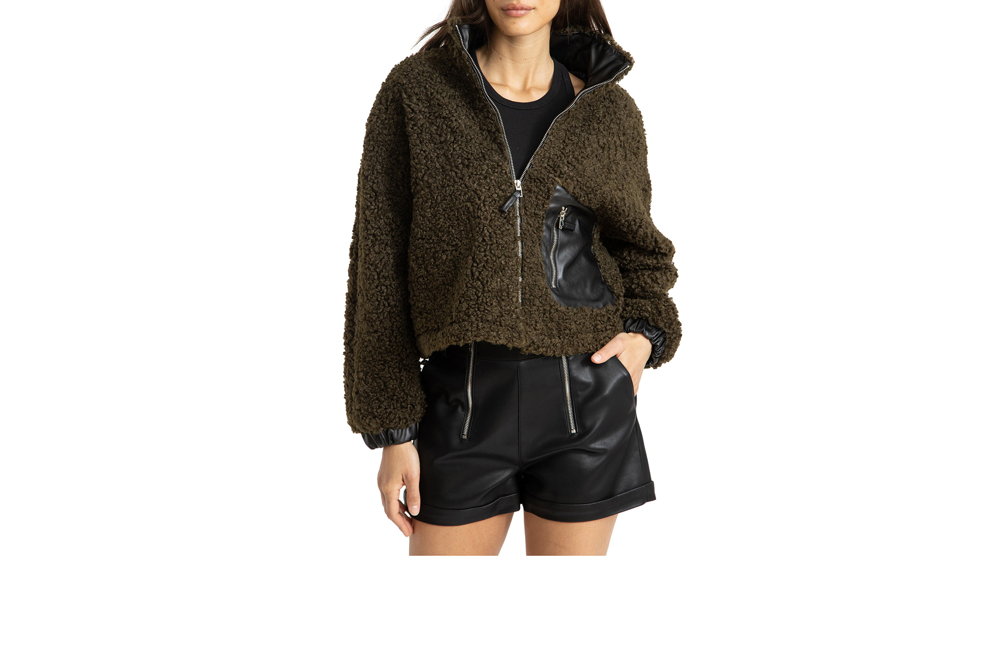 green bomber jacket