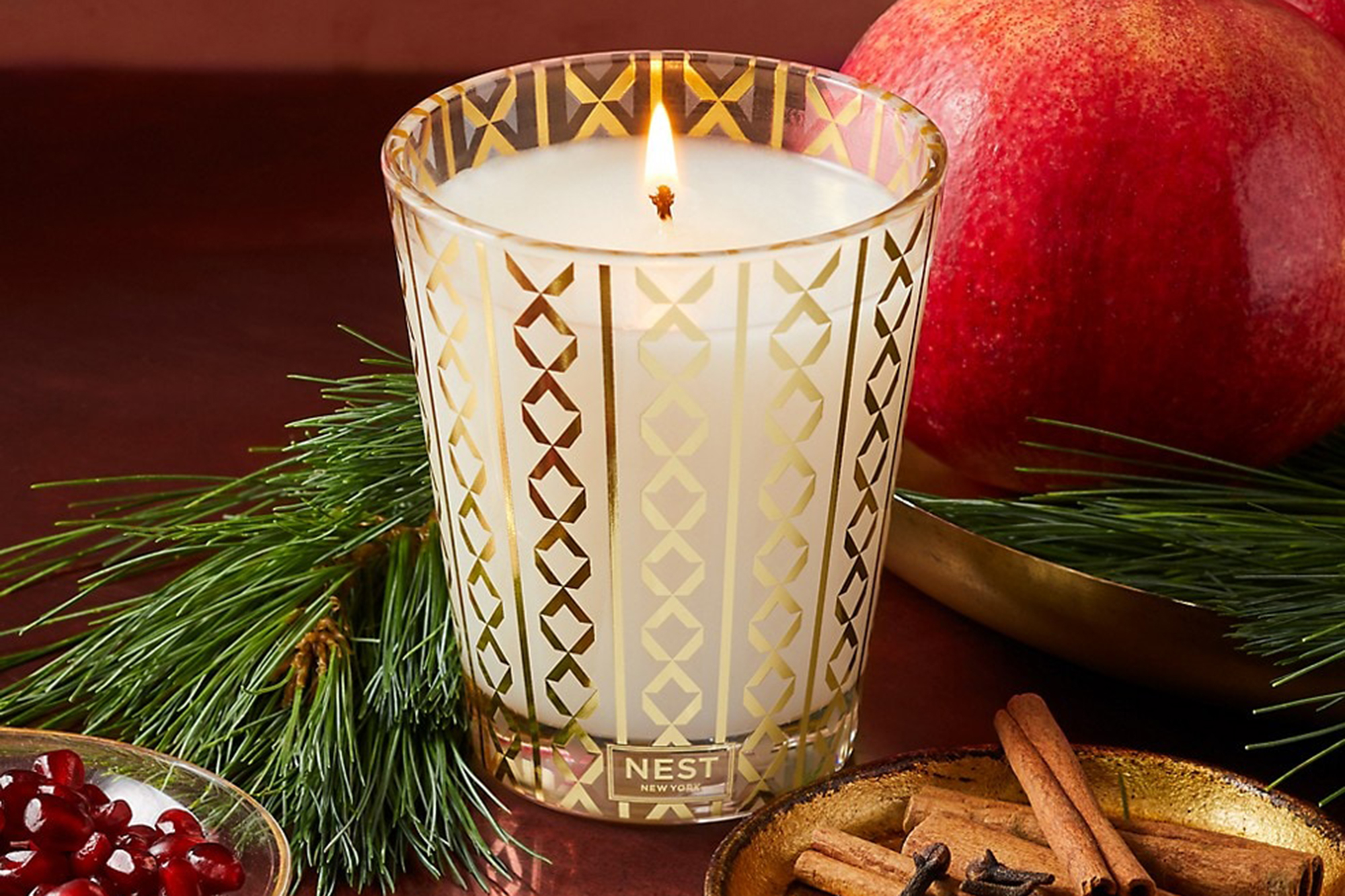 nest, holiday, candle