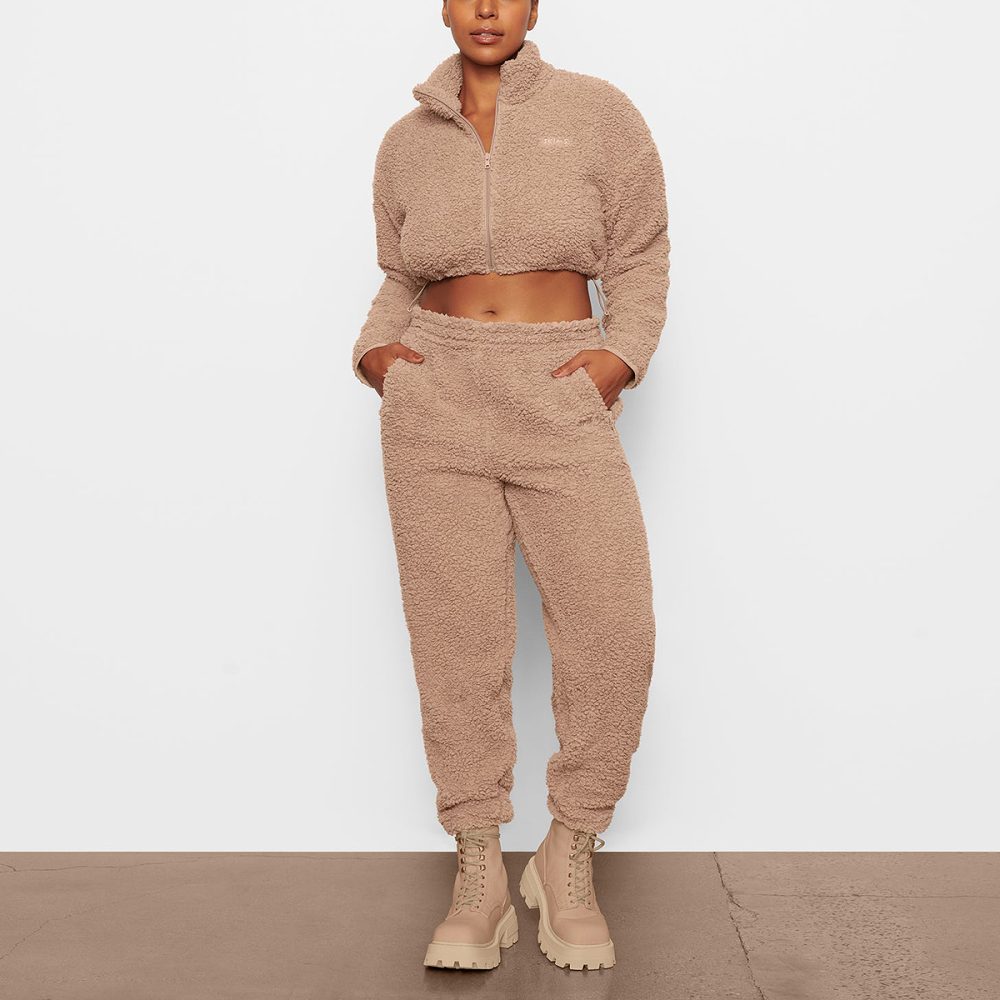 womens-sweatpants-joggers-teddy-fleece-sherpa-skims