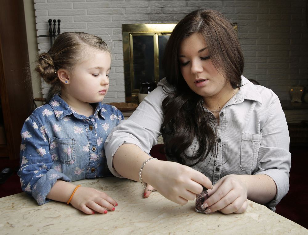 Amber Portwood Leah Shirley At Home Teen Mom