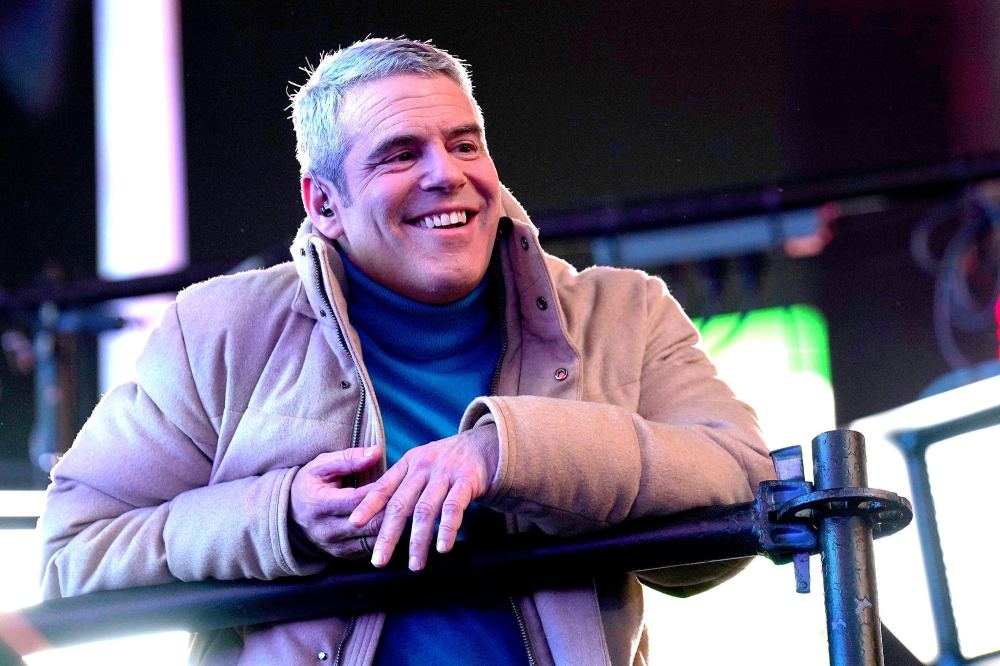 Andy Cohen Reacts to Stephen Colbert Drunk NYE Jokes 2