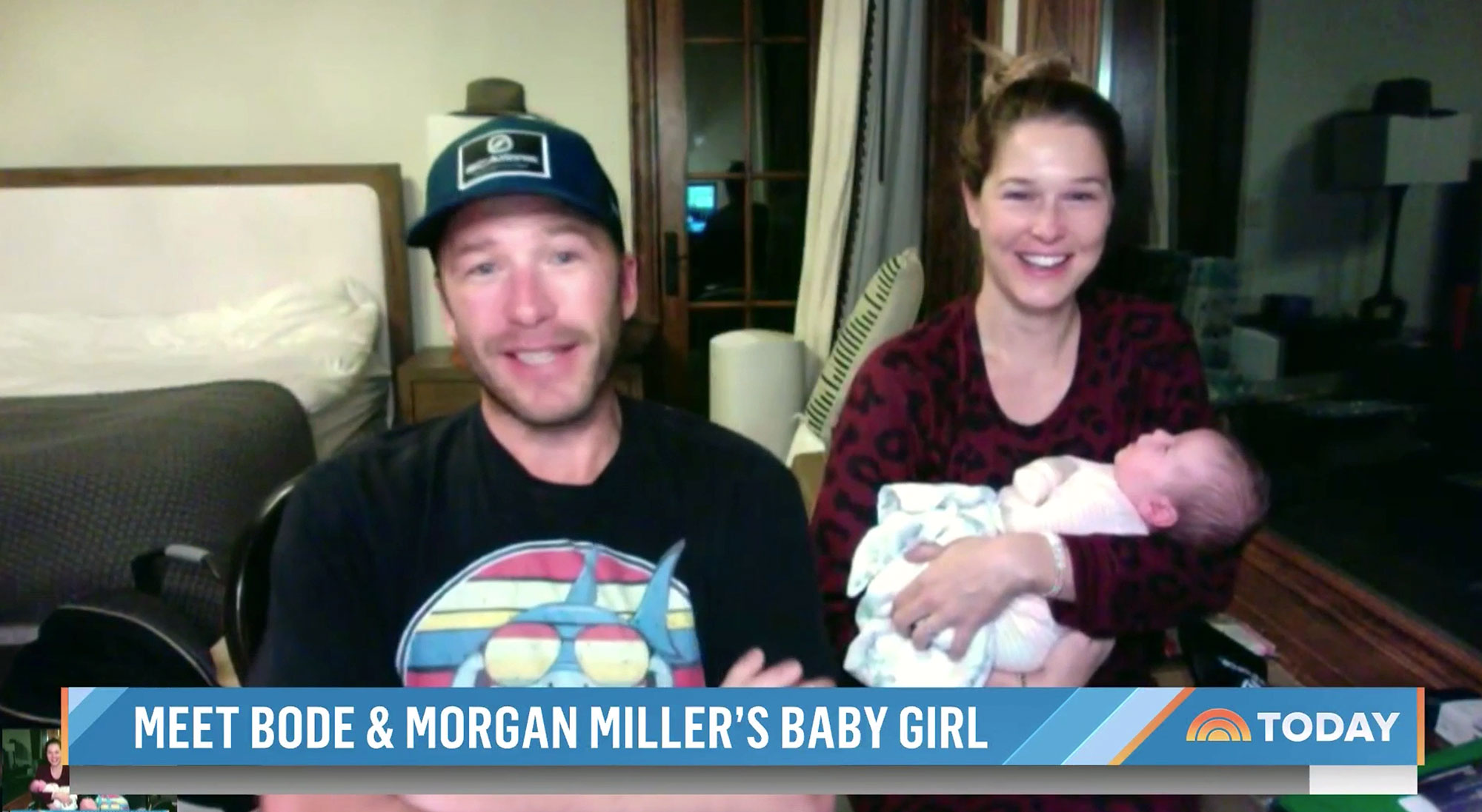 Bode Miller and Morgan Beck Have Not Named 7-Week-Daughter Today