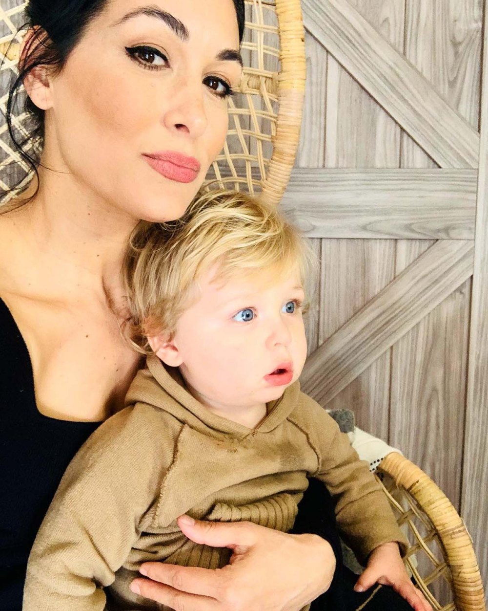 Brie Bella Describes Son Buddys Super Gross Accident Poop Tracks Everywhere