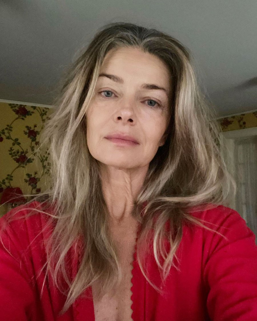 Gigi Priyanka Celebs Show Off Their Makeup Free Faces Paulina Porizkova