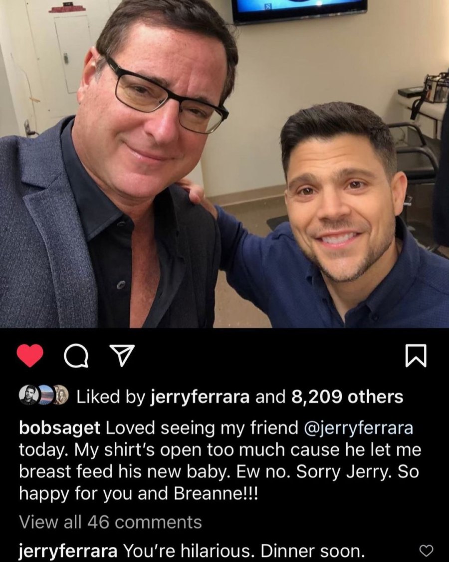 Stars React to Bob Saget’s Death Jerry Ferrara